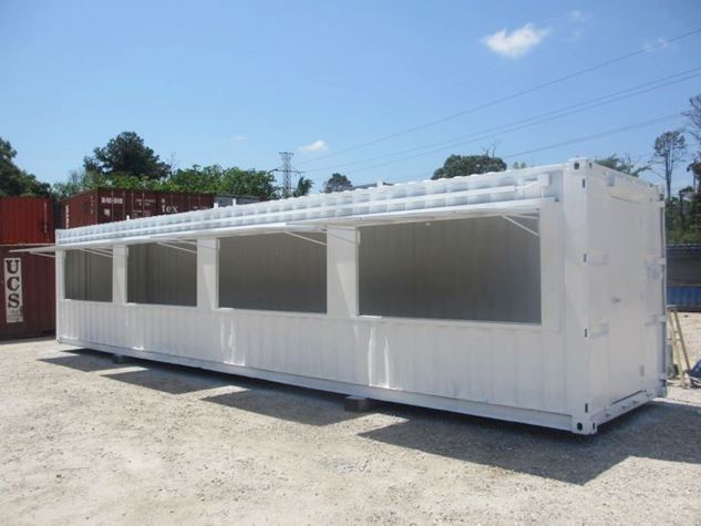 firework stand shipping containers