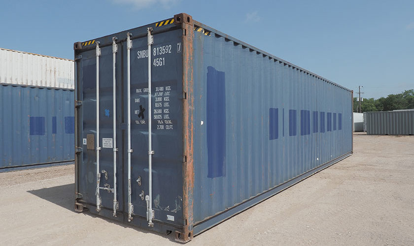 buy 40 ft used high cube container