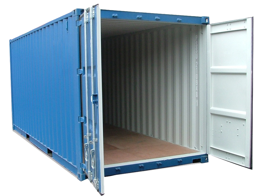 blue-shipping-container