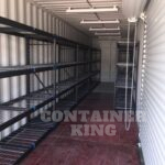 Container With Shelving