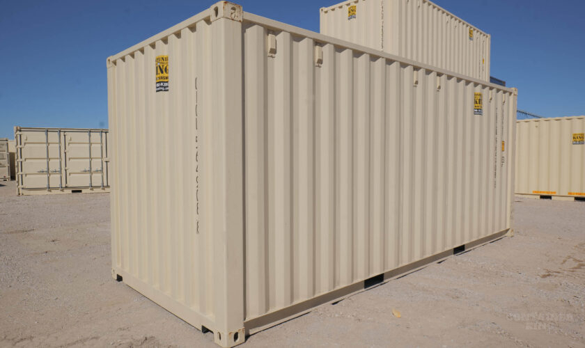 20ft One-Trip Container (Side View 3)