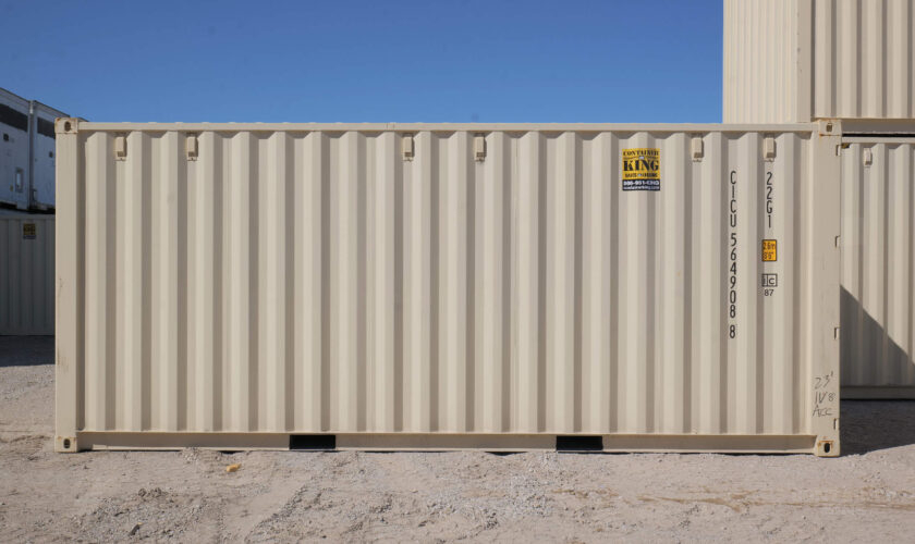 20ft One-Trip Container (Side View)