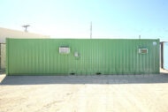 40 ft Open Bay Office with Climate Controlled Storage