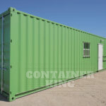 40 ft Open Bay Office with Climate Controlled Storage