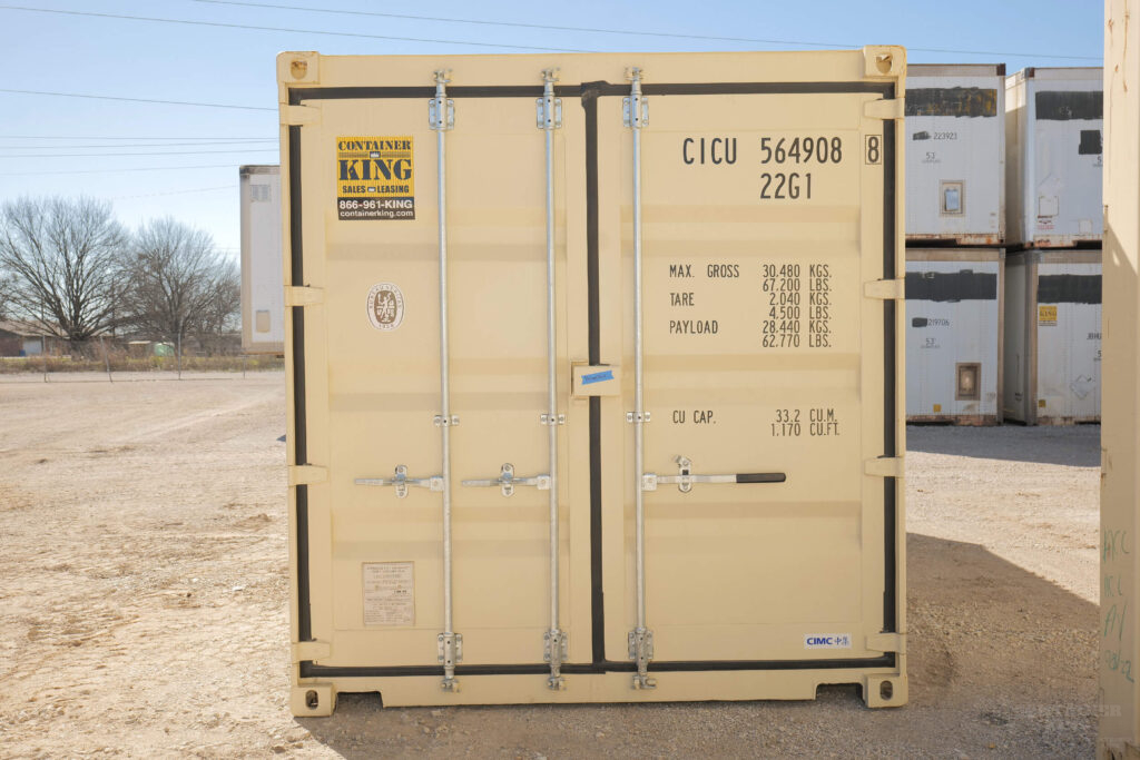 20 ft shipping container in Oklahoma